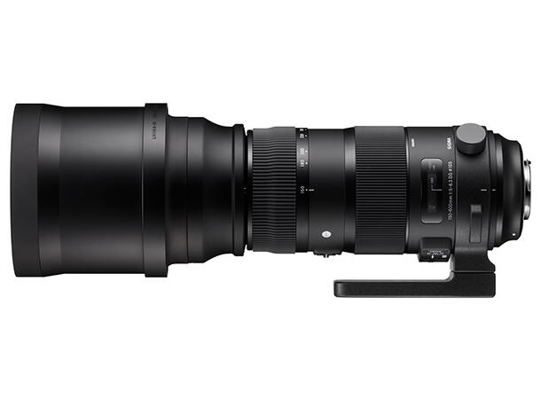 Sigma 150-600mm f/5-6.3 DG S OS HSM Can Telezoom, med HSM fokusmotor for Canon